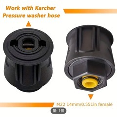1pc 高圧洗浄機用ホースコネクターアダプターのみの画像