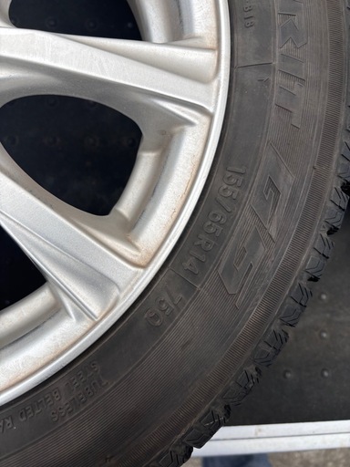 155/65R14 ホイール4本セット　