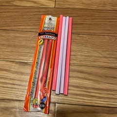 未使用２B三角鉛筆と赤青鉛筆