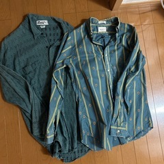 コロンビアのジャケット　ジップ破損あり　その他海外シャツ２枚