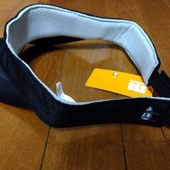定価5390円　munsingwearマンシングウェア　サンバイザー　黒色の画像