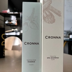【新品】CRONNA（クロナ）炭酸シャンプー＋炭酸頭皮用美容液セ...