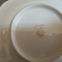 Noritakr Bone Chinaのお皿　2個セット中古