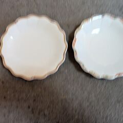 Noritakr Bone Chinaのお皿　2個セット中古の画像