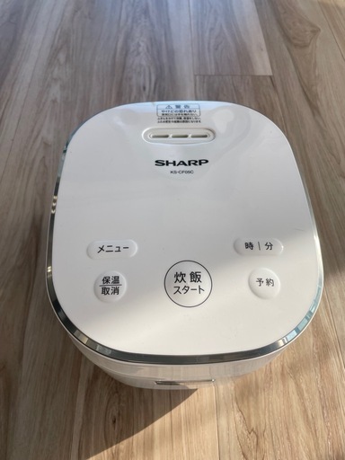 マイコンジャー炊飯器 KS-CF05C-W SHARP