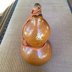 ひょうたんの置物小の画像
