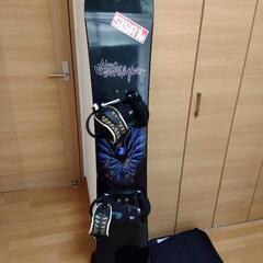 スノーボード板　ビンディングセット