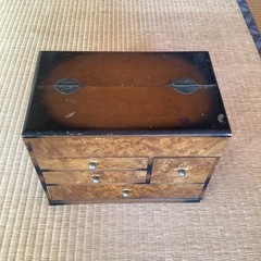 アンティークな裁縫箱