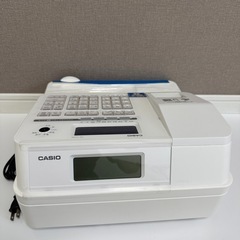 新品未使用 カシオ レジスター SR-S200 ホワイト ブルレジ 札幌方面配達可
