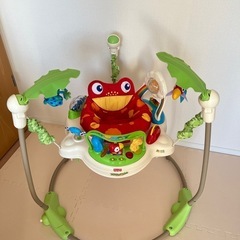 美品　フィッシャープライス ジャンパルー　ジャンプ遊び