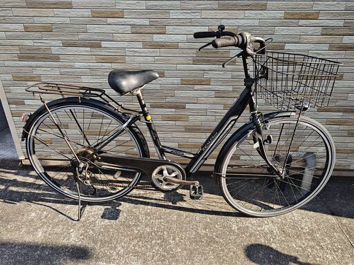 中古自転車 6段変速 27インチ LEDオートライト 軽整備済み 防犯登録対応 町田市 相模原市 MM577