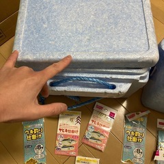 釣り　サビキ　海　川　ウキ　道具　セット　まとめて　おもちゃ　保冷の画像