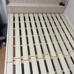 セミダブル　ベッドフレームの画像