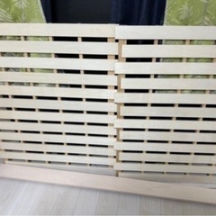 セミダブル　ベッドフレームの画像