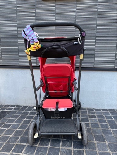 Joovy カーブスウルトラライト　グラファイト＋セカンドシート＋レインカバー Joovy カーブスウルトラライト グラファイト＋セカンドシート＋レイン