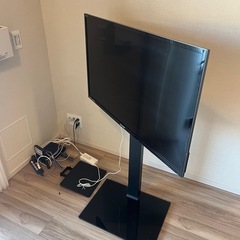 シャープ　40インチ液晶テレビスタンド付き