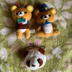 リラックマとパンダ