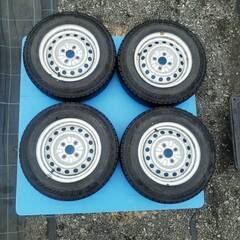 タイヤ付ホイール4本/155/80R13/BRIDGESTONE...