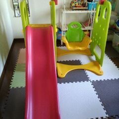 室内ブランコ+滑り台