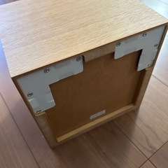 無印良品　壁につけられる家具 44cm オーク材の画像