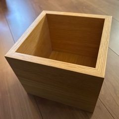 無印良品　壁につけられる家具 44cm オーク材の画像