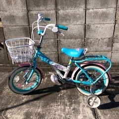 子供用自転車の画像