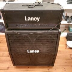 取引中【ジャンク】Laney ギターアンプヘッド／キャビネット