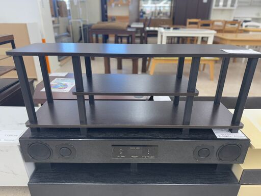 ★ジモティ割あり★  テレビ台 黒 H41×D29.5×W11.5 クリーニング済み TJ10395