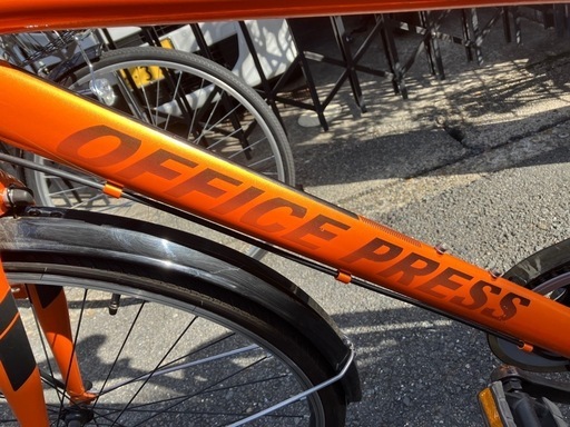 終了　
自転車27インチ