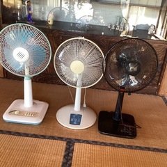 扇風機3台