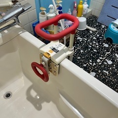 介護用入浴、手すり、介護椅子、マットの画像