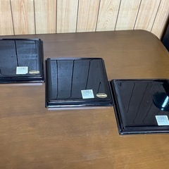 【未使用品】角型お好み皿 ラン　3点セットの画像