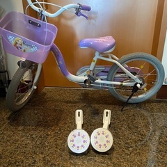 ディズニープリンセス　自転車16インチ(ラプンツェル)