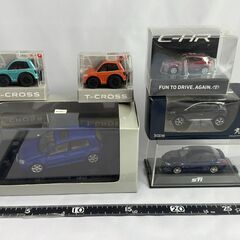 🌟ミニカー６台🌟 ワーゲン、プジョー、CHR,スバル 🌟