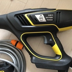 ケルヒャー　充電式高圧洗浄機　の画像