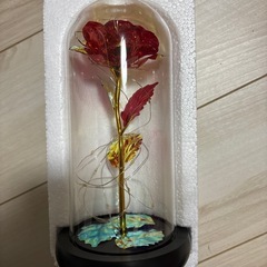 枯れないバラ　LEDライトの画像