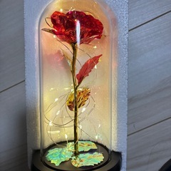 枯れないバラ　LEDライトの画像