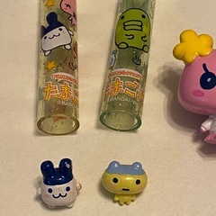 たまごっち 鉛筆キャップ ミニフィギュア 人形の画像