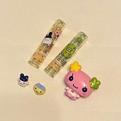 たまごっち 鉛筆キャップ ミニフィギュア 人形の画像