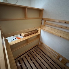 低め2段ベット
