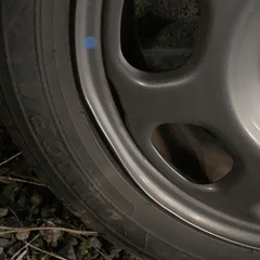 ハスラー純正ホイール 15インチ 4本 タイヤ付き4.5J 引き取り限定の画像