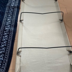 キャンプ　ローベッド　アウトドアベッドの画像