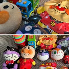アンパンマン おもちゃ 玩具 色々 セット カメラ ぬいぐるみ バイキンマン ドキンちゃん コキンちゃん オモチャ 大量 まとめ売りの画像