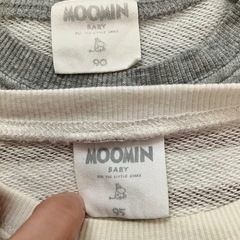 サイズ90、95 ムーミン　キッズ　トレーナーの画像