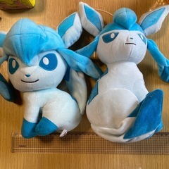 ポケモンぬいぐるみ　グレイシア　２点の画像