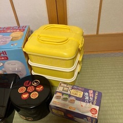 お重 お弁当箱 ピクニックボックス 温泉卵メーカーの画像