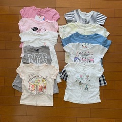 女の子夏服　90センチ 10点セット　Ａ　