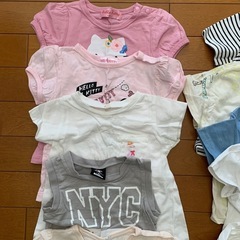 女の子夏服　90センチ 10点セット　Ａ　の画像