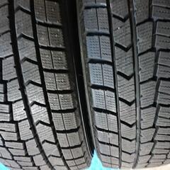 ９分山以上★１８５／６０R１５★スタッドレス★ダンロップ ウィンターマックス０２★１６０系ｶﾛｰﾗ ﾌｨｰﾙﾀﾞｰで１シーズン使用の画像