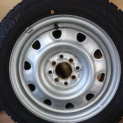 ９分山以上★１８５／６０R１５★スタッドレス★ダンロップ ウィンターマックス０２★１６０系ｶﾛｰﾗ ﾌｨｰﾙﾀﾞｰで１シーズン使用の画像